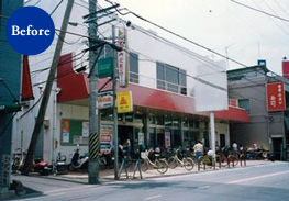 テント屋根(前)