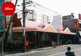 テント屋根(後)