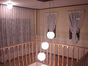 2階吹き抜け部