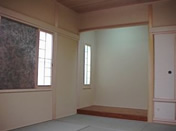 1階和室床の間