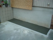 デッキテラス(施工中)