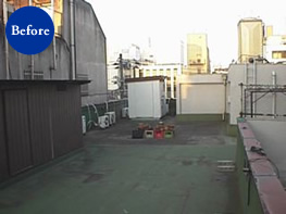 屋上防水工事(前)