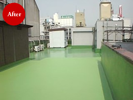 屋上防水工事(後)